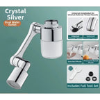 Kitchen Faucet Extender with Filter, 2 Spray Modes, 1440° Rotation