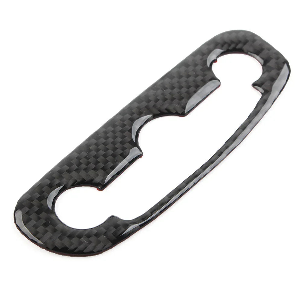 Carbon Fiber Black Headlight Switch Cover Trim for Chevrolet Equinox (2017-2022)