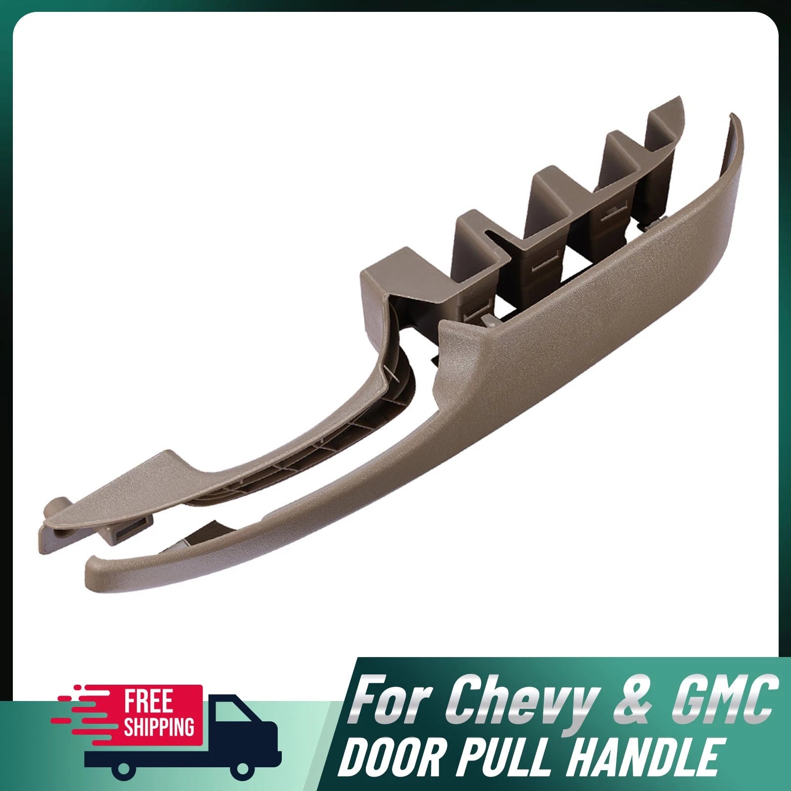 LH & RH Armrest Door Pull Handle Cover for Chevy Express 2500 3500 (2003-2018)