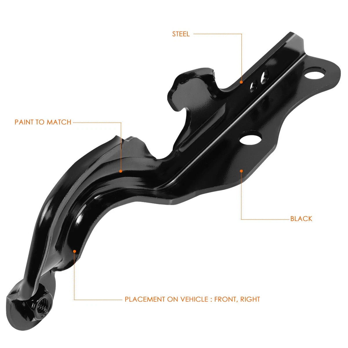 Right Side Engine Hood Half Hinge for Dodge Durango/Jeep Grand Cherokee (2011–2024)