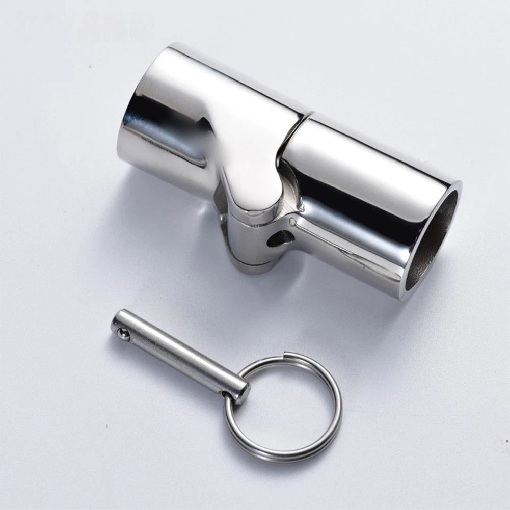 Stainless Steel Folding Swivel Tube Pipe Connector for Marine Applications
