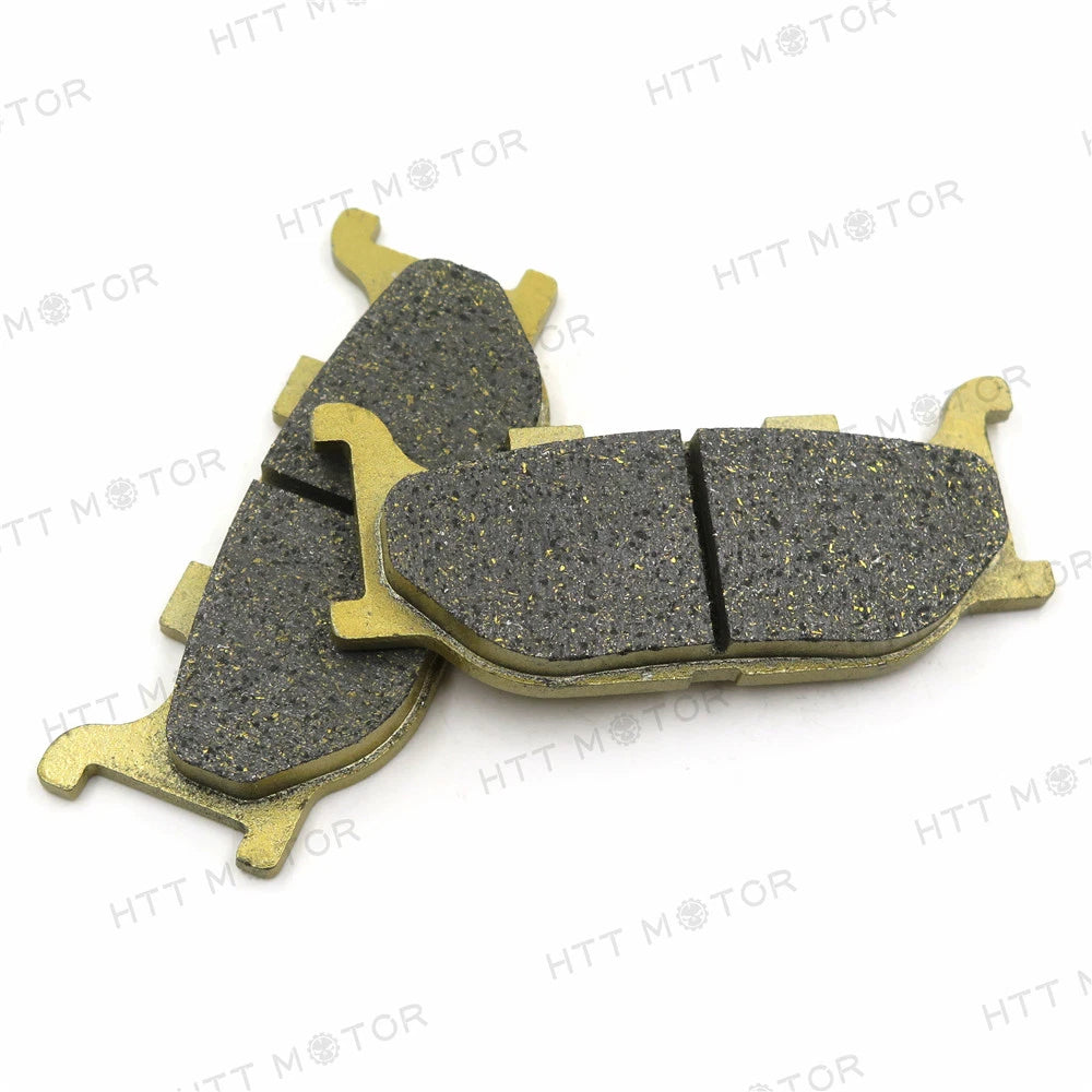 Set of 2 Front Organic Disc Brake Pads for Yamaha XV 250 Virago (FA199)