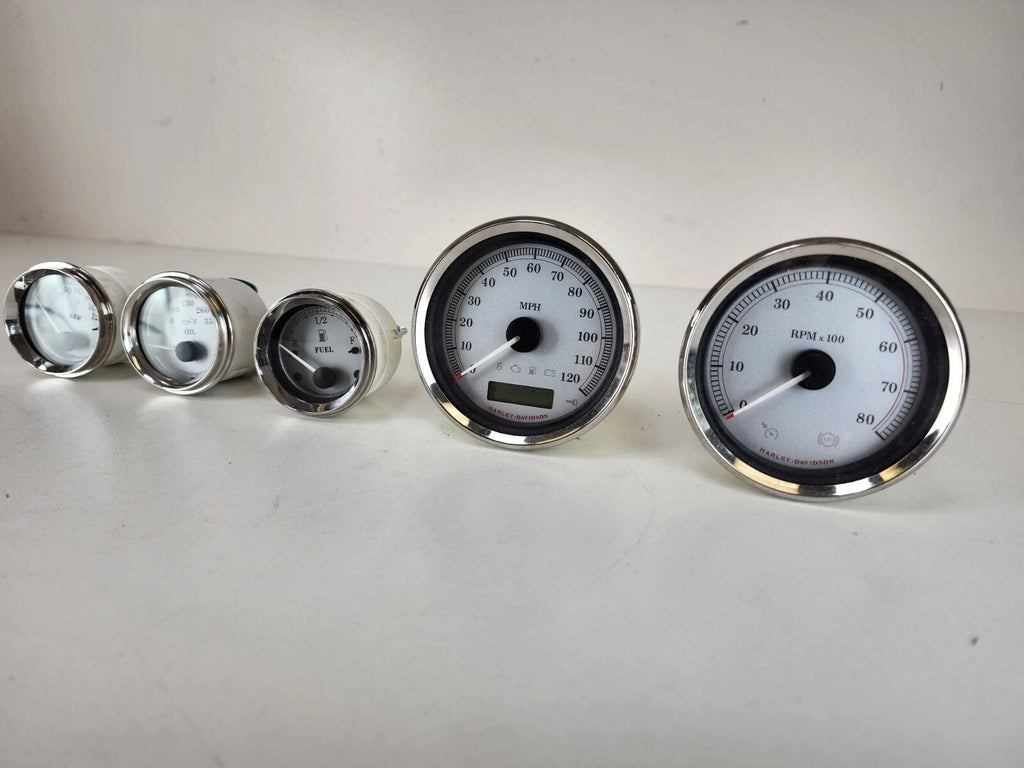 Speedometer Gauges for Harley Touring (2008–2013) - OEM Silver Face