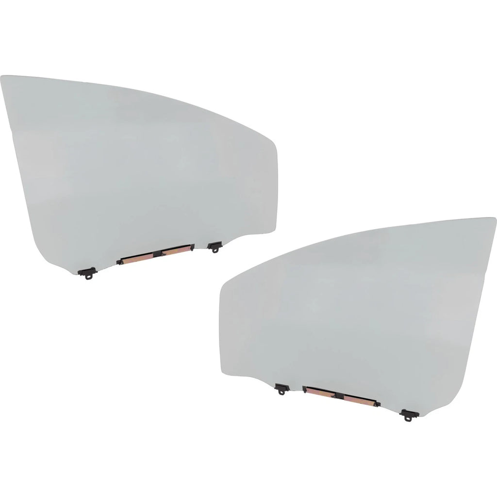 Set of 2 Front Door Glasses for Toyota Yaris