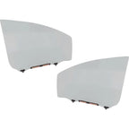 Set of 2 Front Door Glasses for Toyota Yaris