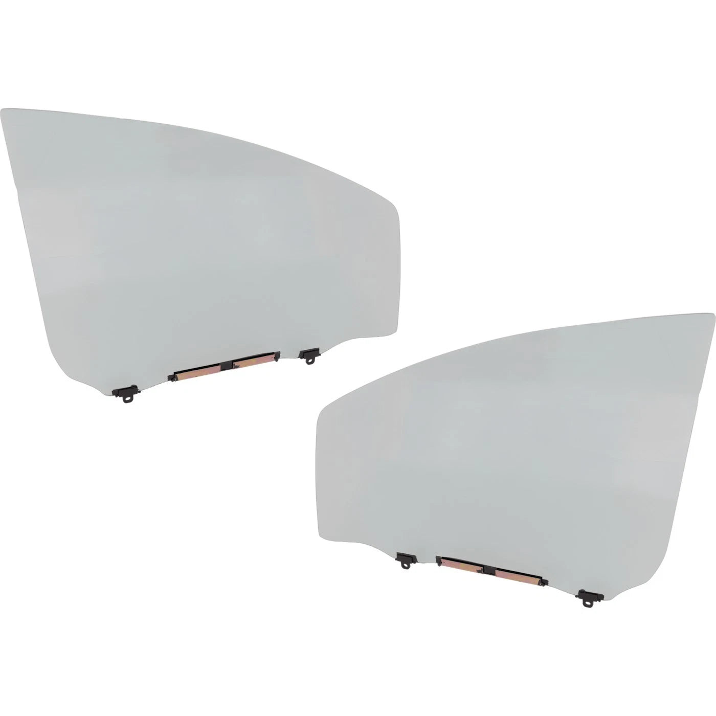 Set of 2 Front Door Glasses for Toyota Yaris