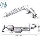 Catalytic Converter for Chevy C/K 1500 2500 Suburban Tahoe 5.7L (1996–2000)