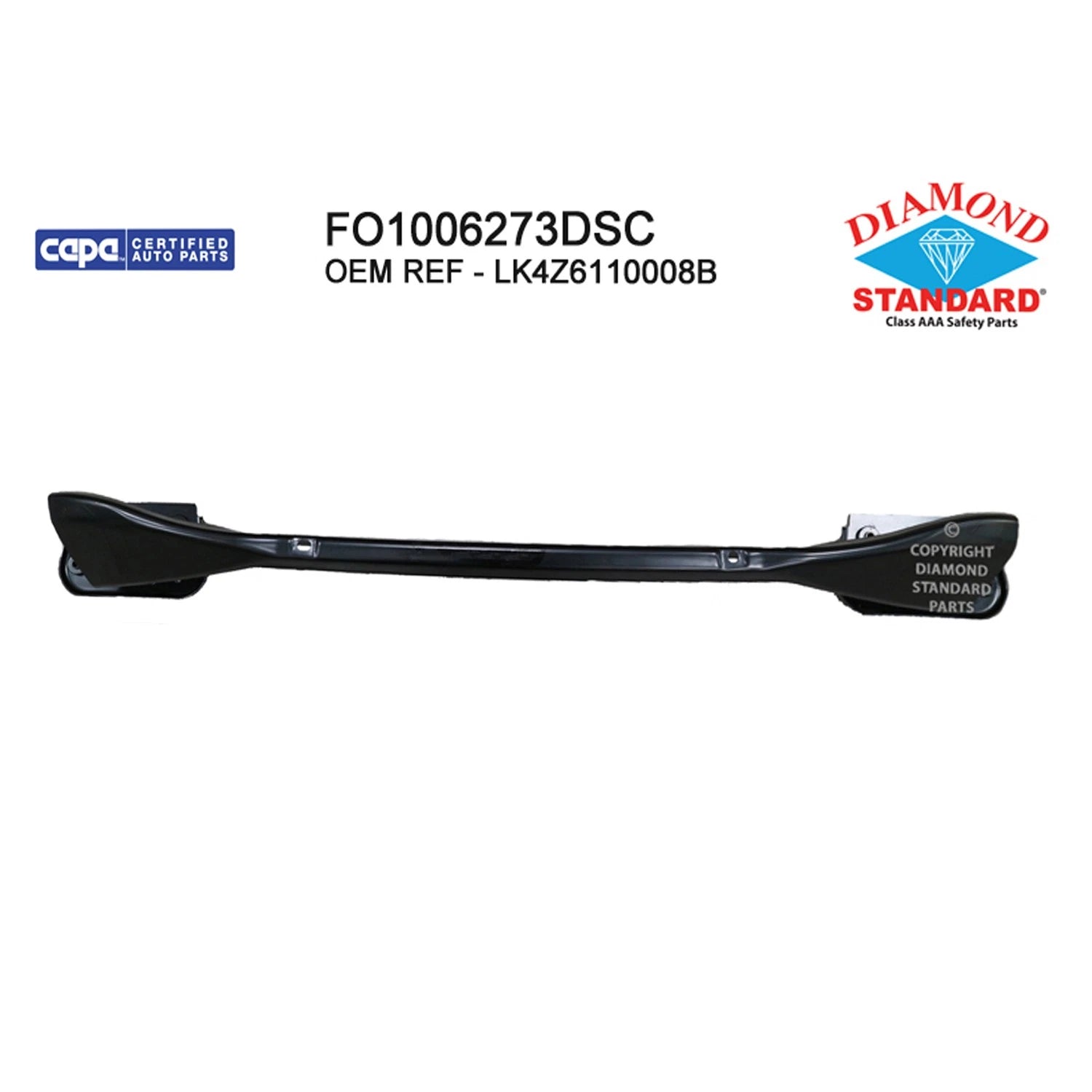 Replacement Steel Front Lower Bumper Impact Bar for Toyota Hilux (2005–2015)