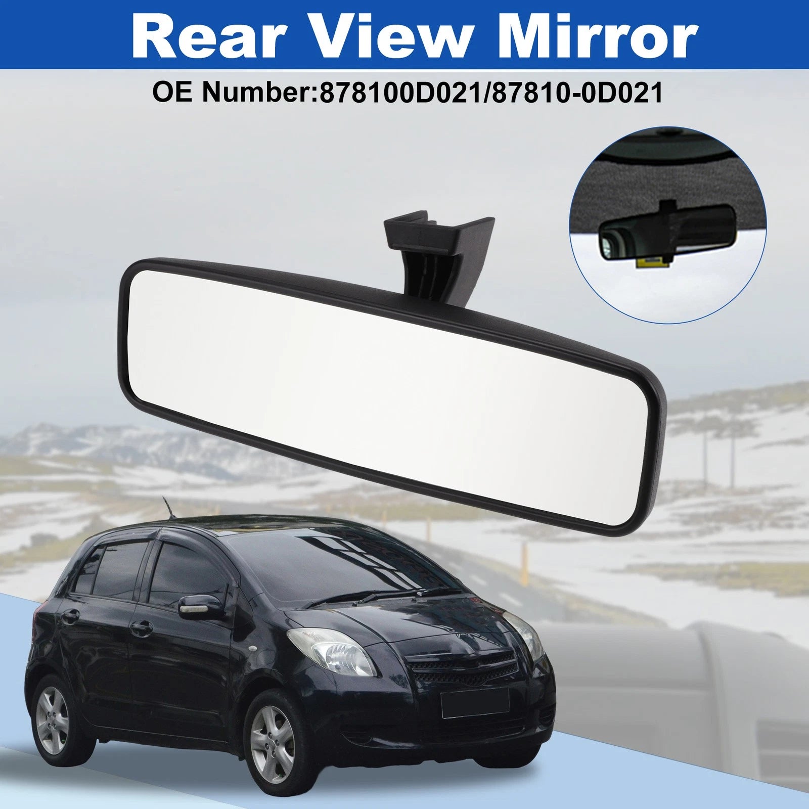 Interior Rearview Mirror for Toyota Corolla (2002–2007) 878100D021
