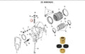 Bushing/Seal Kit for Mercruiser Sterndrive Alpha One (Gen. II) (23-806036A1)