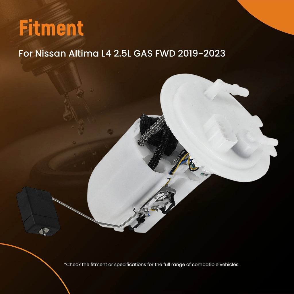 Electric Fuel Pump Assembly for Nissan Altima 2.5L FWD (2019–2023) 170406CA0A FG2726
