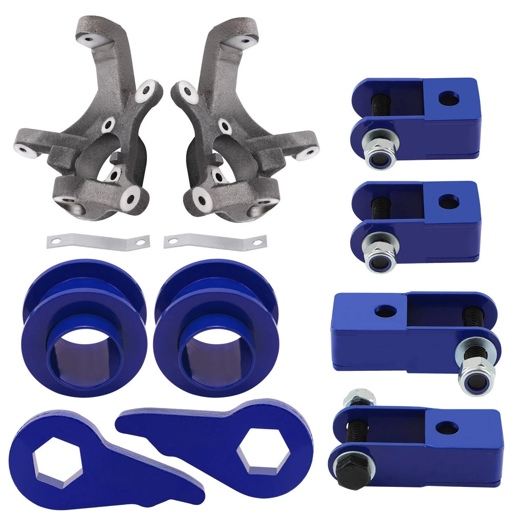2" Spindles Lift Kit for Chevy Tahoe GMC Yukon 2WD (2000–2006)