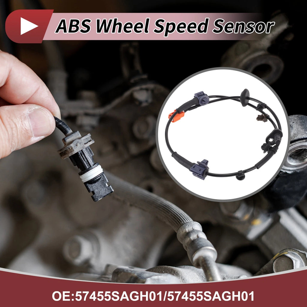 ABS Wheel Speed Sensor No. 57455SAGH01 for Honda City GE4 (2009–2013)