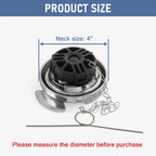 Locking Diesel Fuel Cap for Peterbilt (2011-2019)