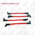 Set of 4 Spark Plug Wires for Johnson Evinrude 80 90 115 120 140HP V4 (9.5") 582365