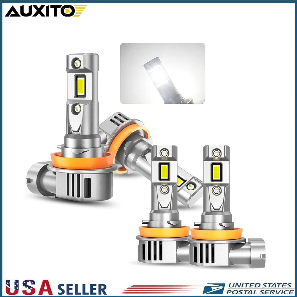 H11 LED Headlight Bulb Fog Light for Honda Civic CR-V Odyssey (2016–2023)