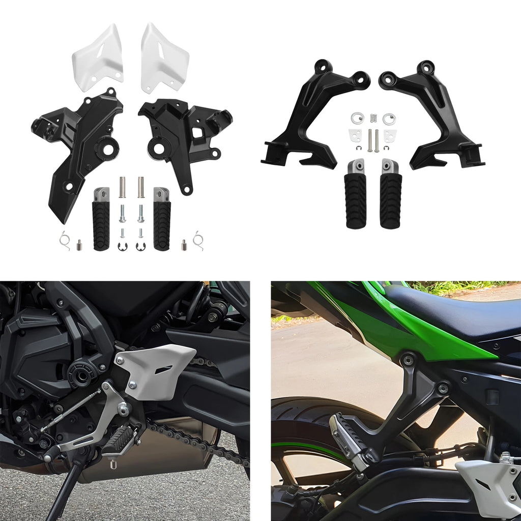 Foot Pegs Mount Set for Kawasaki Ninja 650/Z650 (2017–2024)