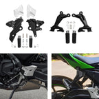 Foot Pegs Mount Set for Kawasaki Ninja 650/Z650 (2017–2024)