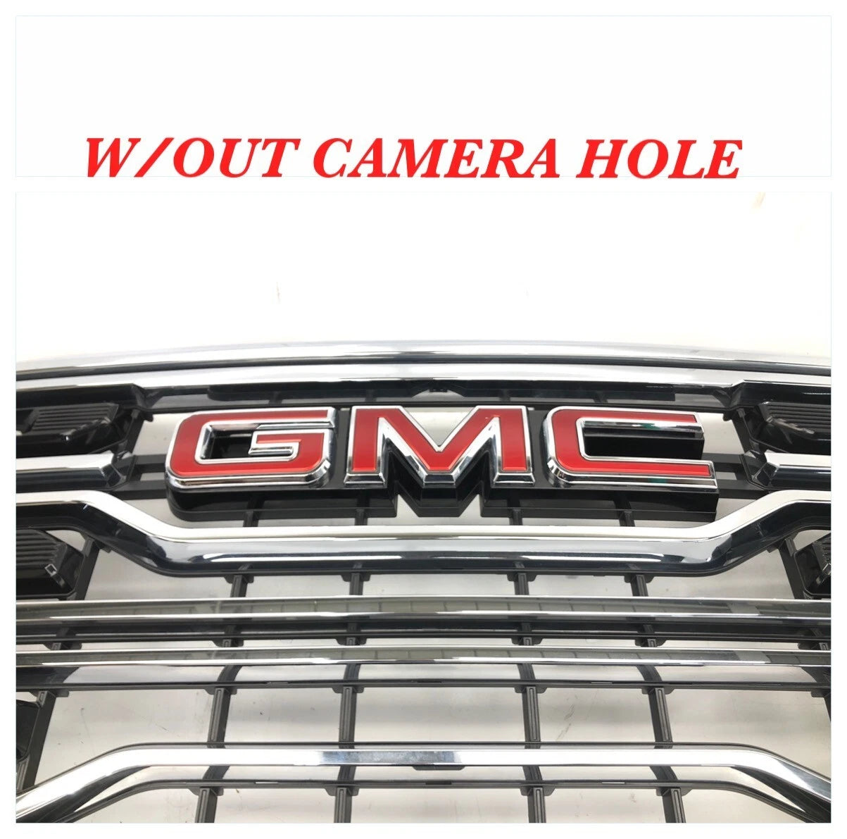 Upper Bumper Grille for GMC Sierra 1500 (2022–2024) 84878063 Chrome