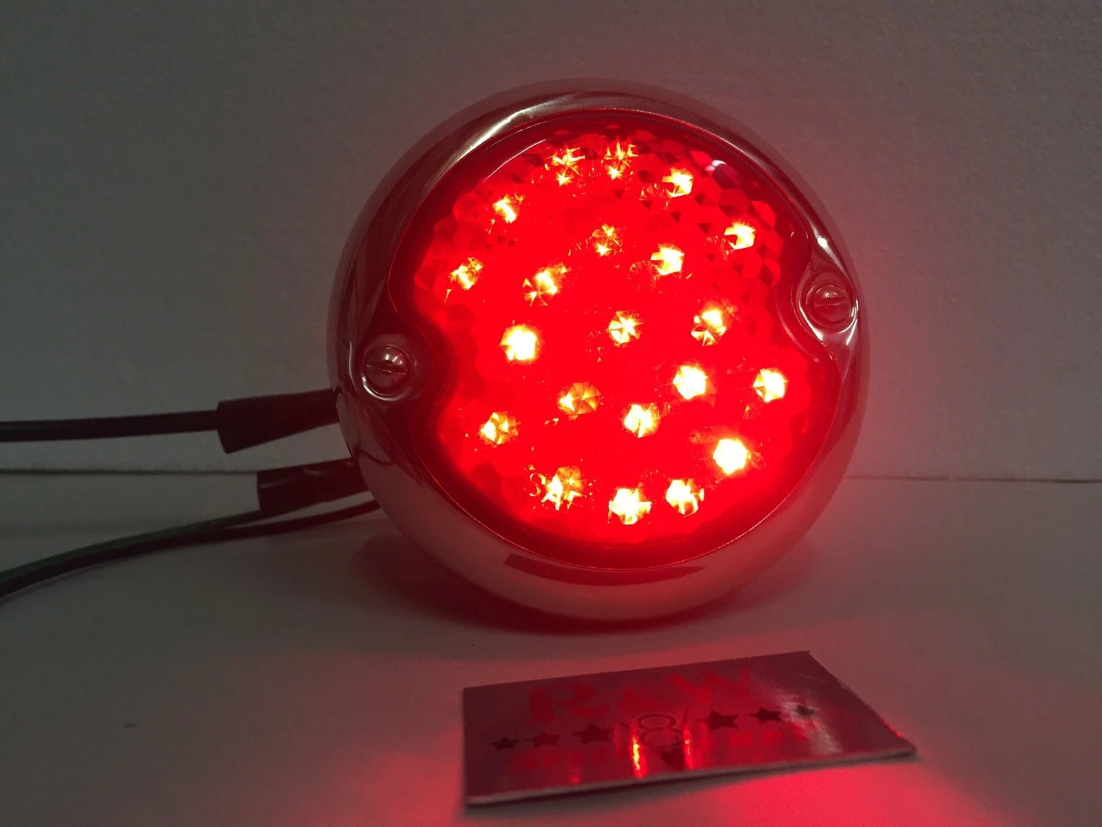 LED Tail Light Assembly Black Housing Left Right for Ford Car (1933–1936)