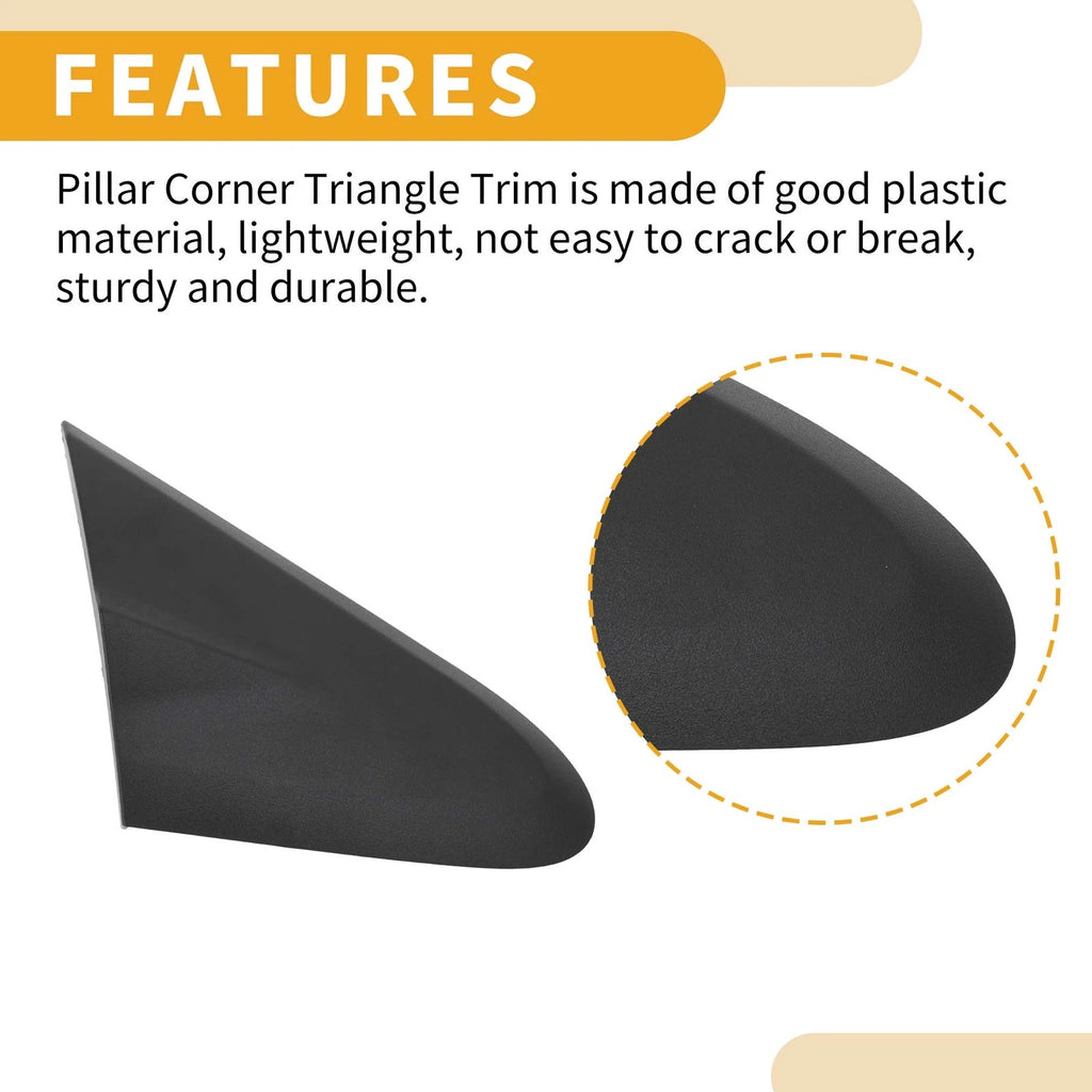 Front Right Side Pillar Corner Triangle Trim for Chevrolet Sonic (2012–2020)
