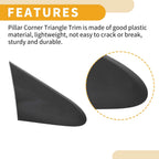 Front Right Side Pillar Corner Triangle Trim for Chevrolet Sonic (2012–2020)