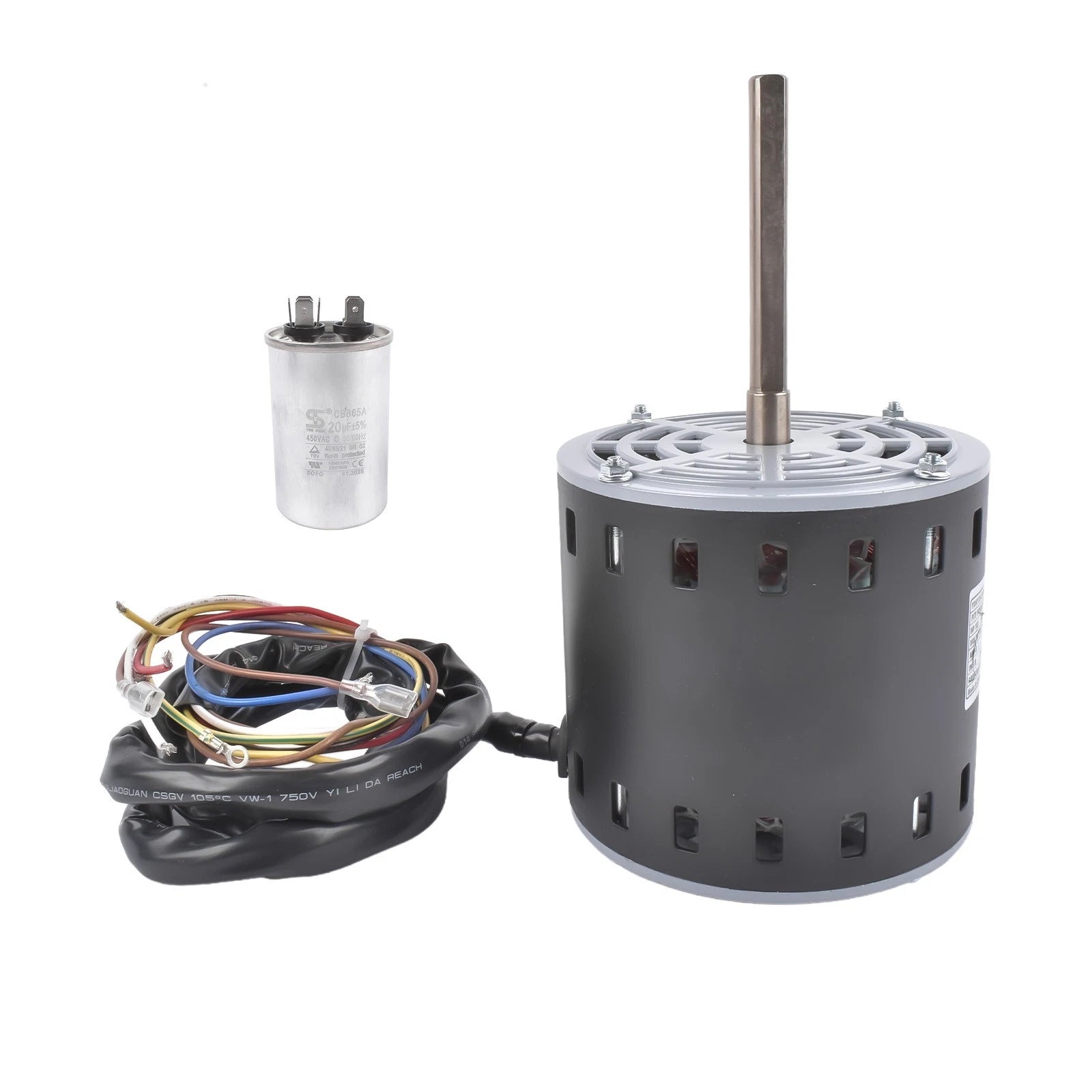Furnace Blower Motor for GE (115V, 1/2 HP, 1075 RPM)