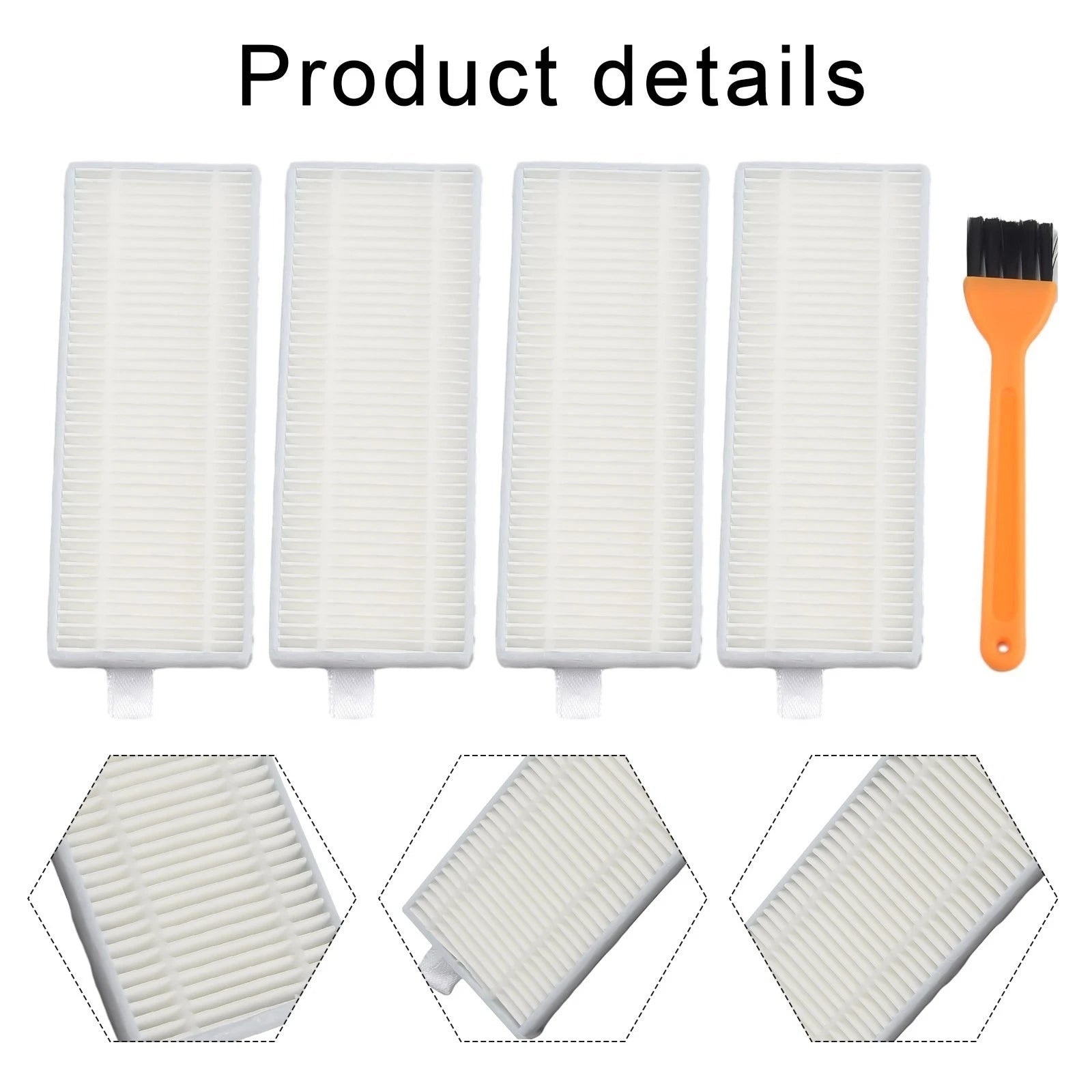 Filtration Set for U180 M210 Pro M201 L3 Robot Vacuum Cleaner