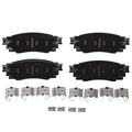 Set of 4 Disc Brake Pads for Toyota Camry (2018–2025)