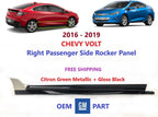 Rocker Panel Molding for Chevy Volt (2016–2019) - Right Passenger Side, Citron Green