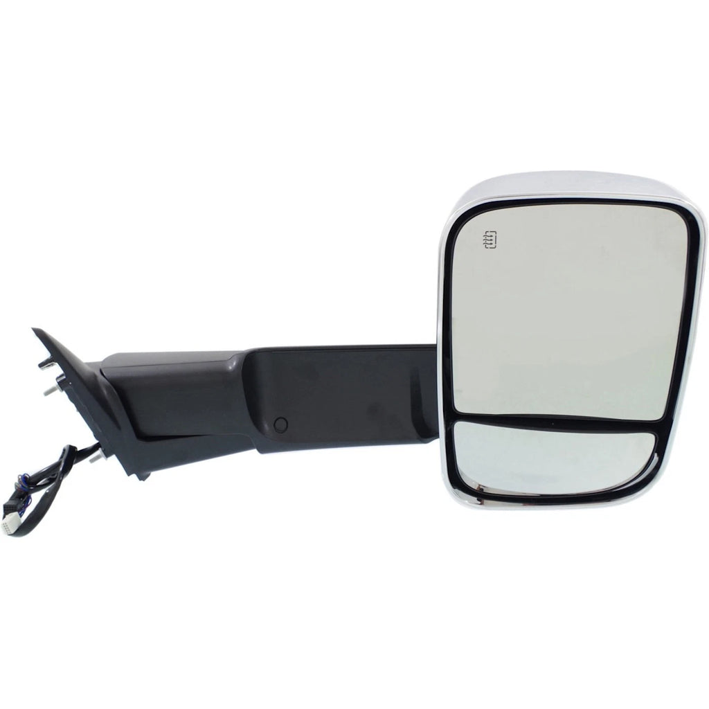 Power Heated Towing Mirrors for Ram 1500 (2013–2018) Chrome Turn Signal