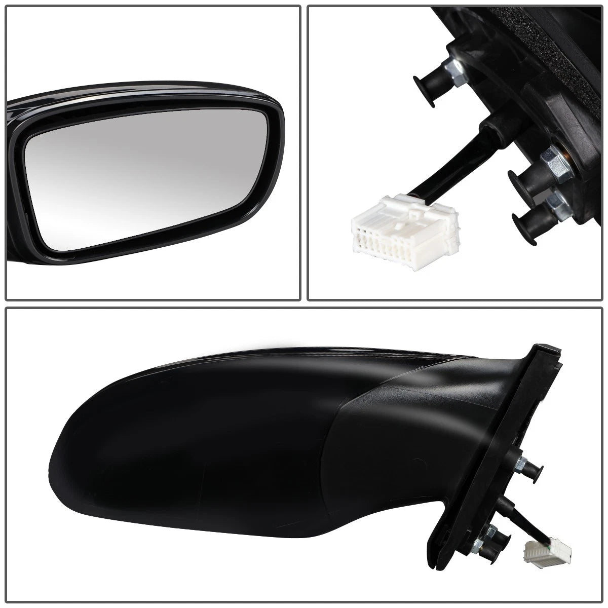 Passenger Right Side Mirror for Hyundai Sonata (2011–2014) OE Style