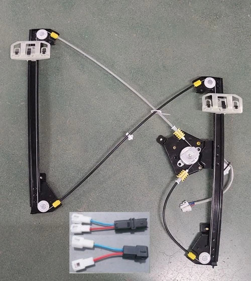 Front Right Window Regulator With 2 Pins Motor for Peugeot 206 (1999–2007)