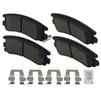 Rear Brake Pads Set for Saturn SW1/SW2/SC1/SC2 (1993–1998)