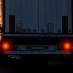 2X 4" 16-LED Round Tail Stop Brake Turn Signal Lights for Truck (EV)