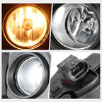 Clear Lens Fog Lights for Toyota Tundra (2014–2021) w/Switch & Bezel