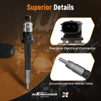 Direct Fit Fuel Injector for Nissan Navara D40 YD25 (2006–2009) 16600-EB70B
