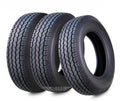 Set of 3 Trailer Tires ST205/75D15 F78-15 6PR Bias Free Country 15"
