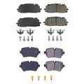 PowerStop Z17 Low-Dust Ceramic Brake Pads Kit for Audi A8 Quattro Q7 (2005–2015)