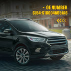 Right Rearview Mirror Triangle Molding Cover for Ford Escape (2013–2019)