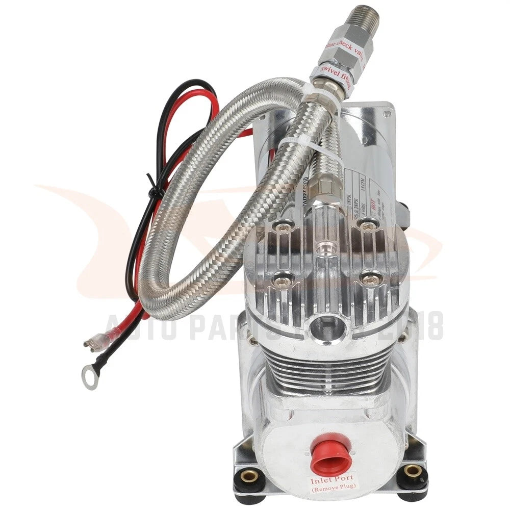 12V 200PSI Air Compressor Kit for Train Horns Air Suspension (2000–2023)