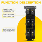 Window Control Switch for Hyundai Santa Fe (2006–2013) 14 Pins EV
