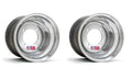 Set of 2 DWT Red Label Polished Rear Wheels Rims 9x9 4/115 for Raptor 700 YFZ450 Banshee