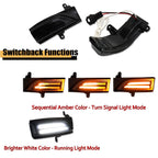 Smoke Sequential LED Side Mirror Turn Signal Lights for WRX STI (2015–2021)