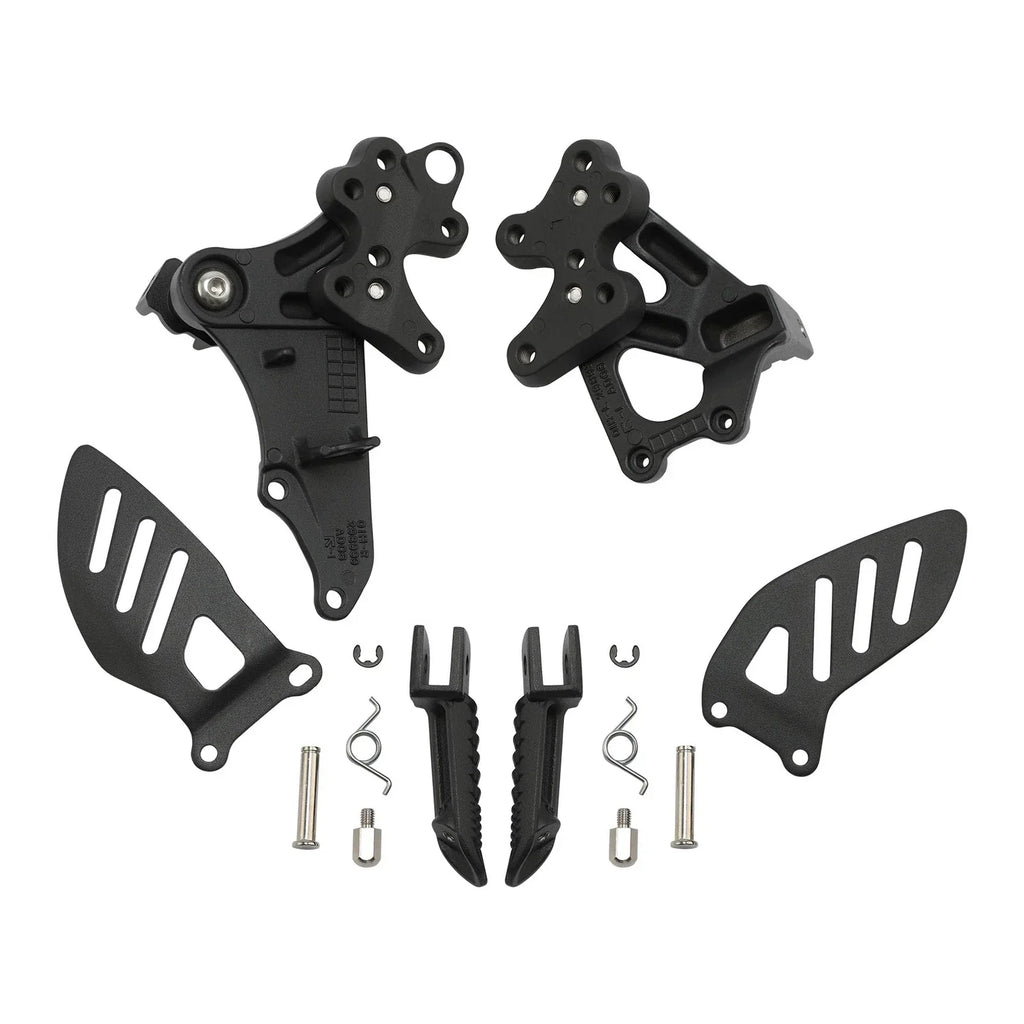 Black Rider Driver Footrests Bracket for Suzuki GSXR600 GSXR750 (2006-2010)