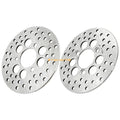 2x Front Brake Discs Rotor for Kawasaki Lakota 300 (1995–2003) KEF300A KEF300B