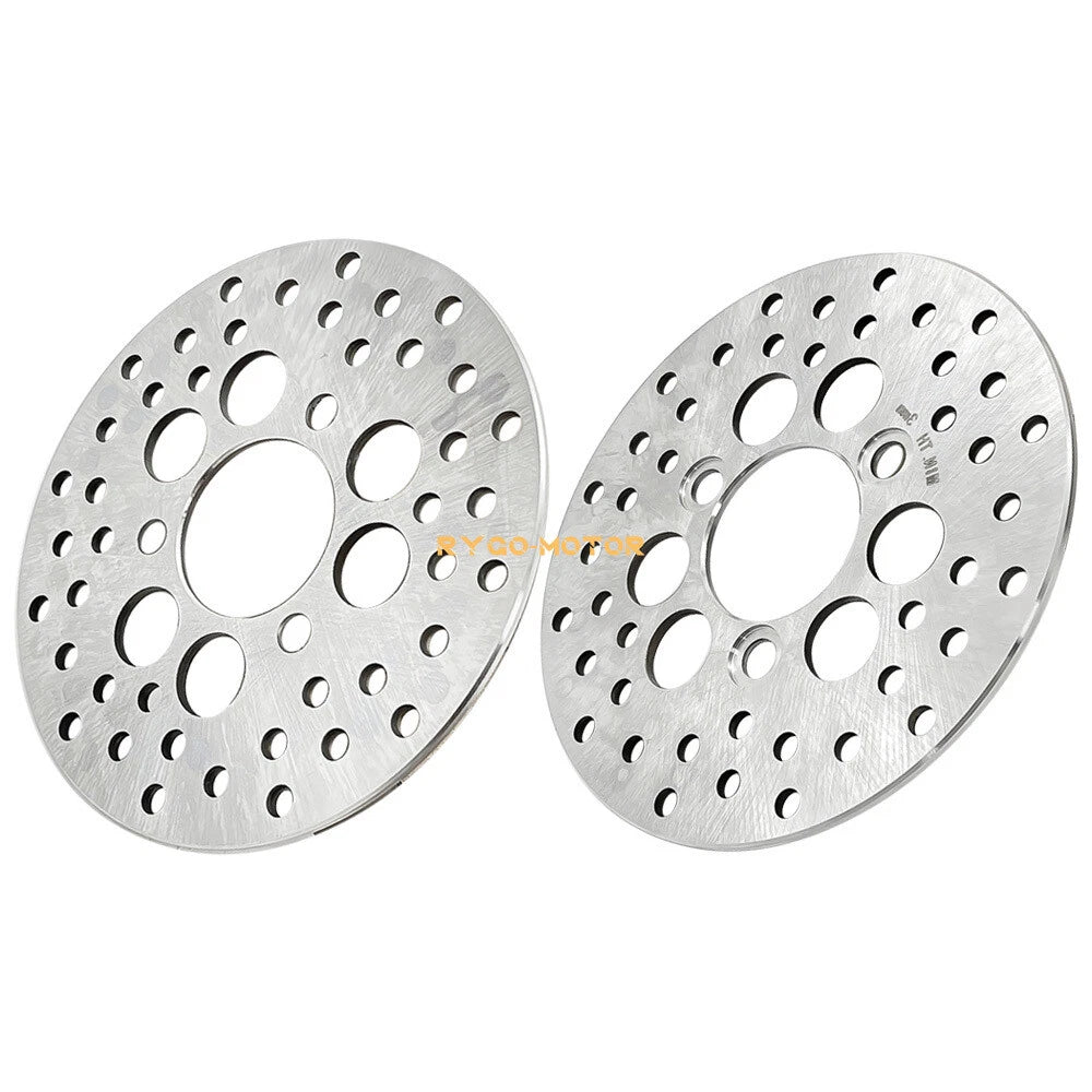 2x Front Brake Discs Rotor for Kawasaki Lakota 300 (1995–2003) KEF300A KEF300B