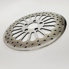 DNA Polished Super Spoke Single Rear Disc Rotor for Harley Softail XL (2000–2015)