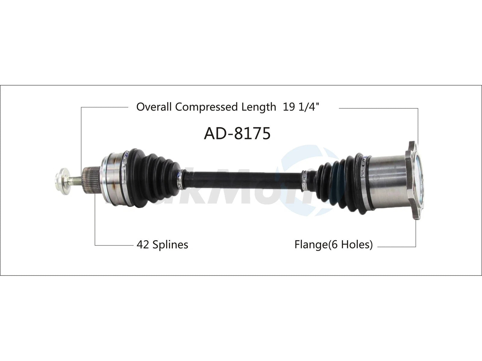 AAR CV Axle Shaft for Surtrack Front Driver Left (AD-8175)