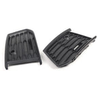 Pair Black Bumper Lower Side Grill Cover for Audi A6 S Line S6 (2019–2024)